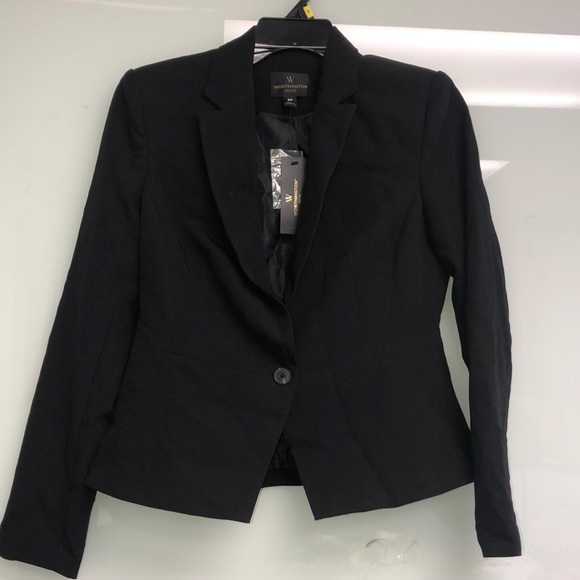 Worthington Womens One Button Blazer NWT - Picture 2 of 3